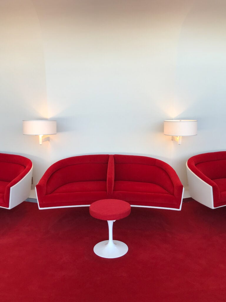 TWA Hotel - business lounge -